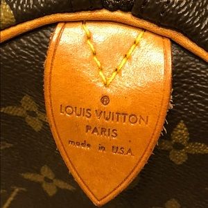 Authentic Louis Vuitton Speedy 35
